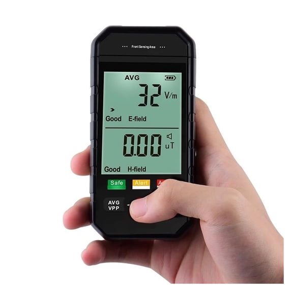 ET925 Portable Electromagnetic Radiation Tester EMF Electric Magnetic Field Radiation Detector For Household Apartment ,Portable