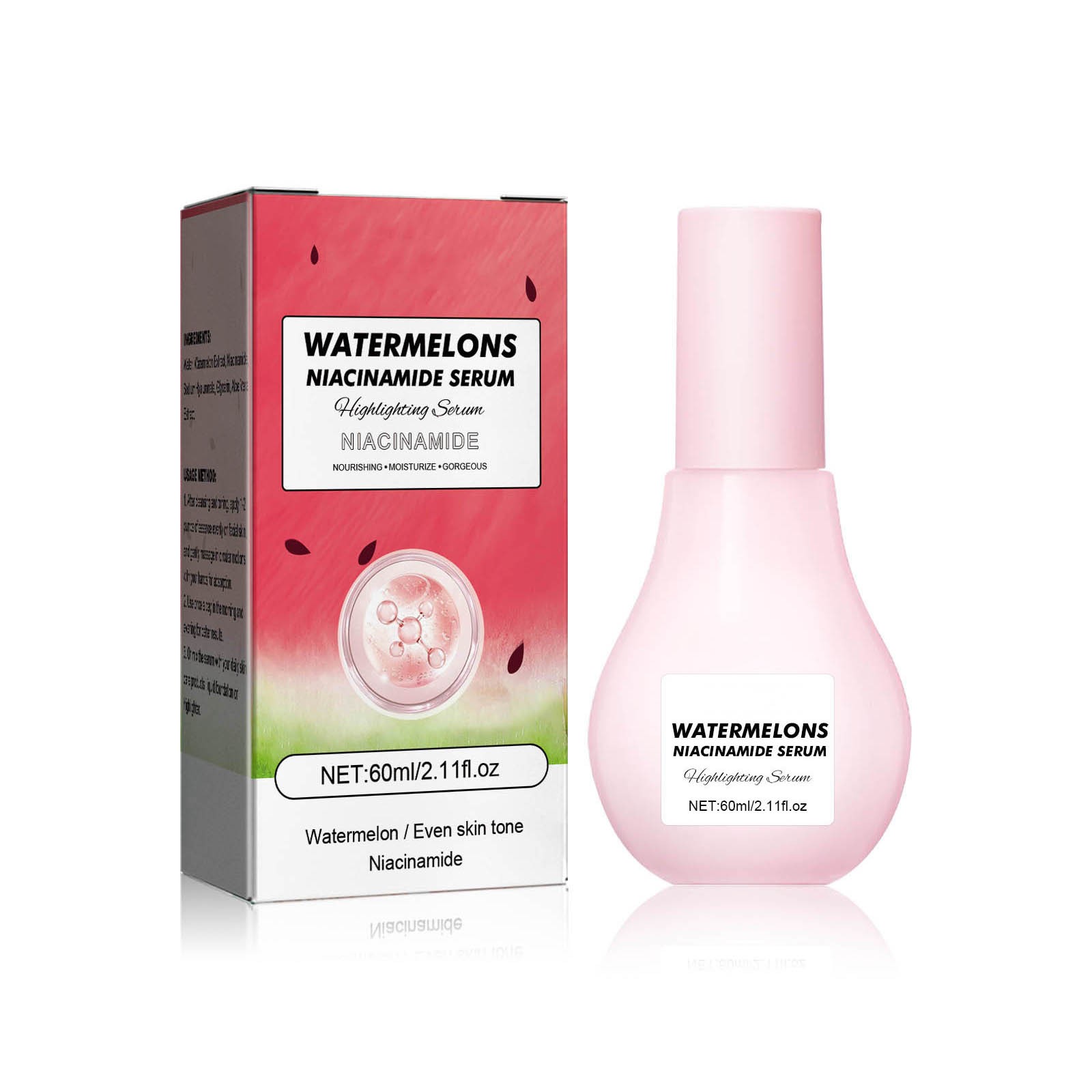 ETCONEN Niacinamide Dew Drops Face Serum Hydrating Korean Skincare