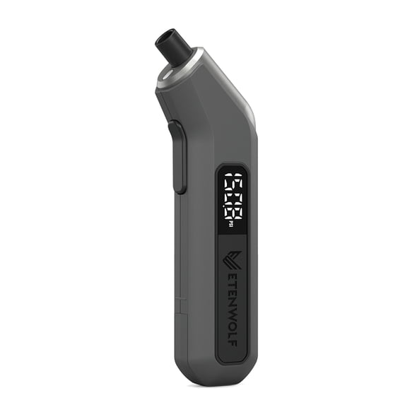 ETENWOLF Digital Tire Pressure Gauge 3-200 PSI, Industrial Tire Gauge Calibrated to ANSI B40.7 Grade 2A(Plus-Minus 0.5%), Backlit LED Screen
