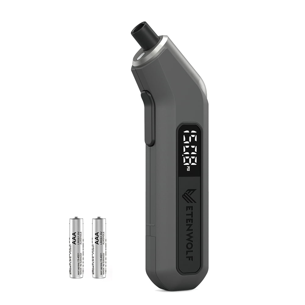 ETENWOLF T300 Plus Tire Pressure Gauge 200 PSI, Digital Tire Gauge with Bright LED Display, Tire Gauges for Tire Pressure with Presta Valve Adaptor