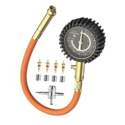 ETENWOLF Tire Pressure Gauge  100 PSI, ANSI B40. 1 Grade A Accurate Tire Gauges for Tire Pressure with Large Glow Dial, Air Pressure Gauge for Tires