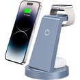 thumbnail image 1 of ETEPEHI Wireless Charger - 3 in 1 Charging Station Compatible for iPhone & iWatch - Charging Stand Dock for AirPods (Blue), 1 of 6