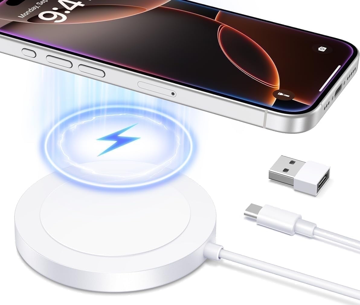MagSafe Wireless Charger for iPhone 14-13 Pro Max Barbados Ubuy