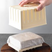 ETEREAUTY 1 Set of Bamboo Tofu Maker Kit Plastic Light Yellow for Homemade Tofu Home Users