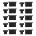 ETEREAUTY 10 Pairs 3.5mm Earphone Jack Plugs And TypeC Port Plugs for