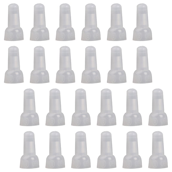 ETEREAUTY 1000pcs Electrical Crimp Caps Connector Standard Aluminum Nylon White Household Appliances