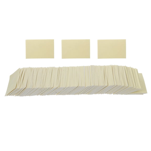 ETEREAUTY 100Pcs Double Sided Tape Heavy Duty Mounting Pads Yellow Adhesive Squares for Home Use