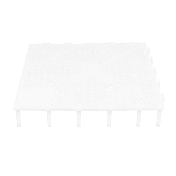 ETEREAUTY 10Pcs White Fish Tank Isolation Plates with Multi Hole Design for Aquarium Filter System