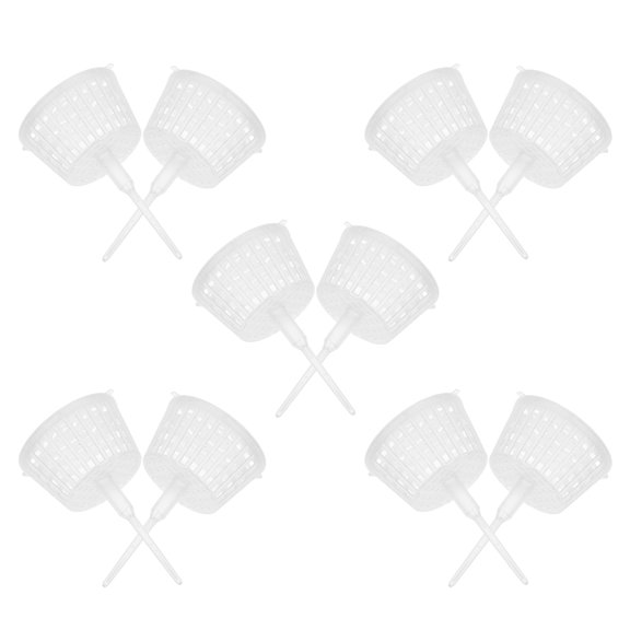 ETEREAUTY 10pcs Gardening Fertilizer Container Transparent Plastic For Gardeners Use