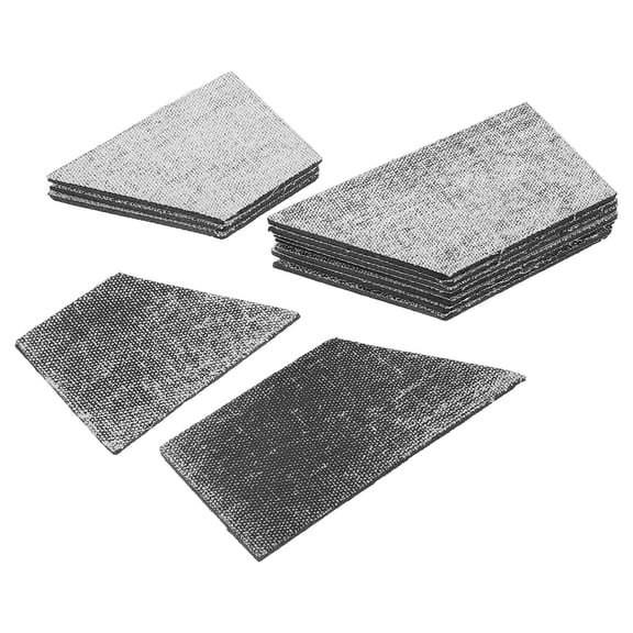 ETEREAUTY 12Pcs Billiard Table Cushion Facing Parts Grey Rubber Bumpers for Easy Installation