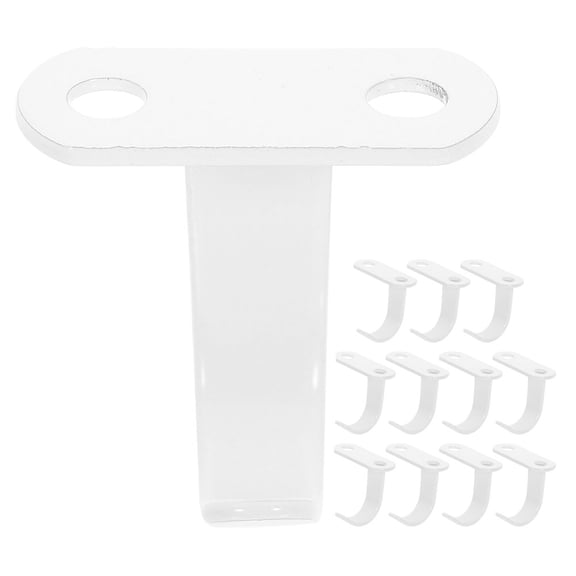 ETEREAUTY 12Pcs Multipurpose Hook Iron Under Shelf Mug Hooks for Homeowners