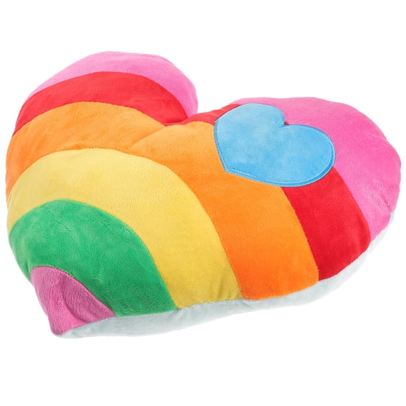 ETEREAUTY 1PC Decorative Kissen Herzform Multi Plush Comfort Friends Home Use
