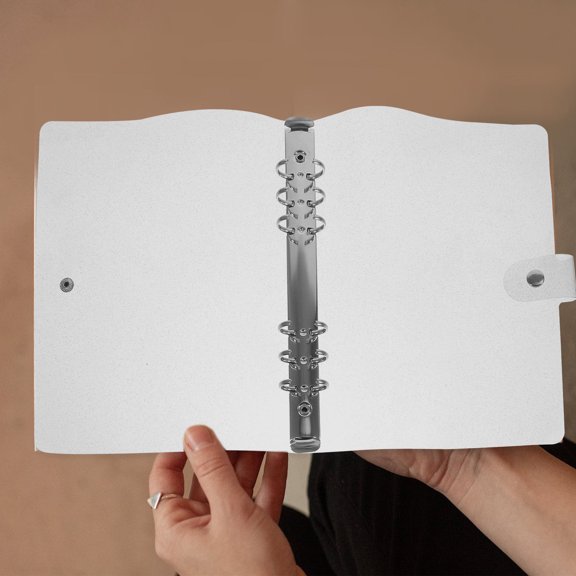 ETEREAUTY 1Pc Transparent Diary Cover Notebook Protection Case PVC Plastic for Important Papers