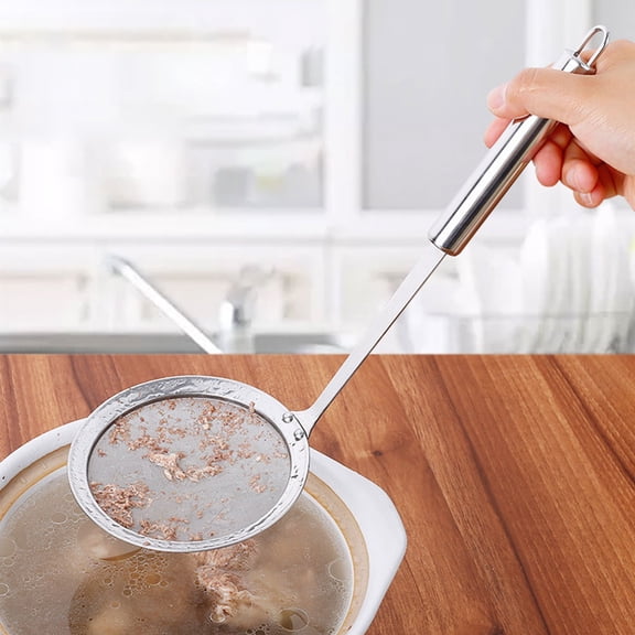 ETEREAUTY Cooking Tool Stainless Steel Spider Skimmer for Home Cooks 1Pack
