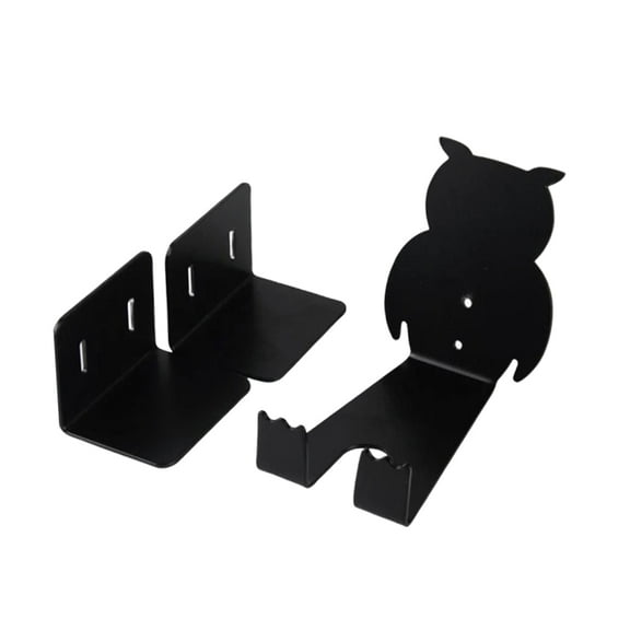 ETEREAUTY 1Set Black Aluminum Alloy Bike Rack Wall Storage Hanger Foldable Space Saving Design