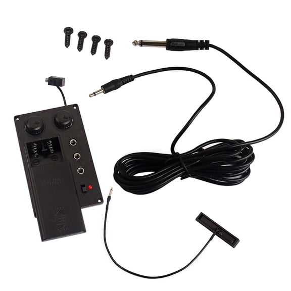 ETEREAUTY 1Set Lightweight Violin Equalizer Preamp with Noise and Echo Suppression for Professional Violin