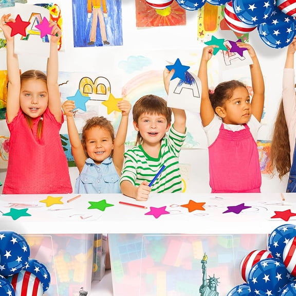 ETEREAUTY 1Set Versatile Paper Star Cutouts for Classroom Decor and Bulletin Board DIY Projects
