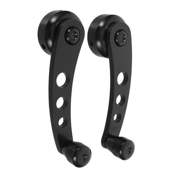 ETEREAUTY 2 Pcs Window Handle Crank Replacement Aluminum Alloy Window Cranks for Vehicle Interior Upgrade