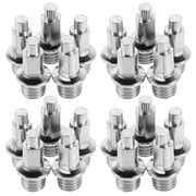 ETEREAUTY 24Pcs Lightweight Metal Spikes for Running Shoes Enhanced Grip for Track Events