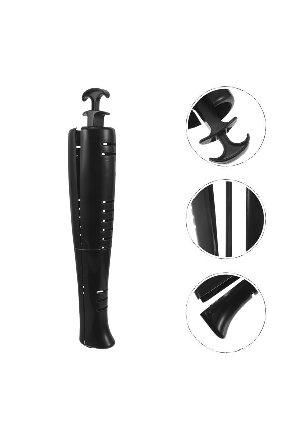 2Pcs Adjustable Boot Stays Black Plastic Boot Shaper Inserts for Tall Boots Shape Preservation