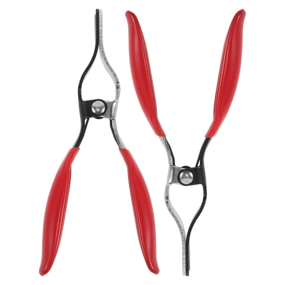 ETEREAUTY 2Pcs Automotive Hose Removal Pliers Set Chrome Tungsten Steel Durable Auto Repair Tool