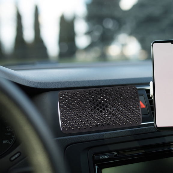 ETEREAUTY 2Pcs Car Air Vent Outlet Deflector Black Wind Baffle for Vehicle Interior Essential