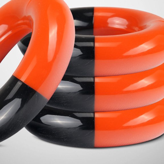 ETEREAUTY 2Pcs Deluxe Golf Clubs Weight Rings for Swing Training and Muscle Building