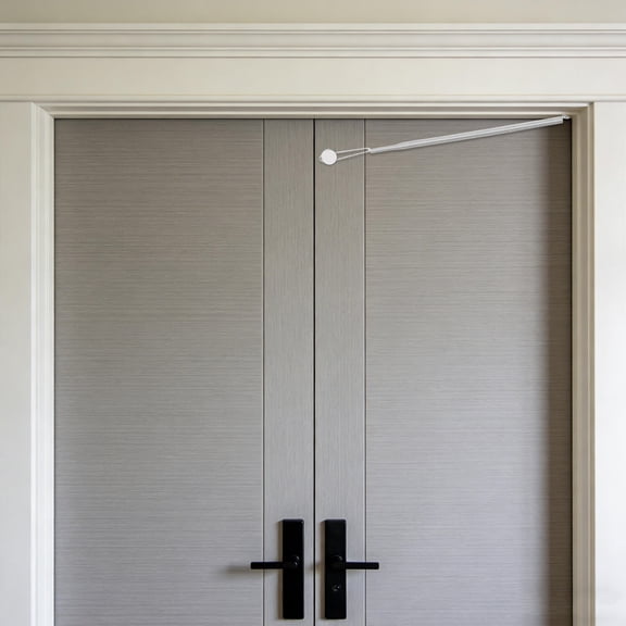 ETEREAUTY 2Pcs Metal Door Closer Spring for Automatic Self Closing Gate Screen and Sliding Doors