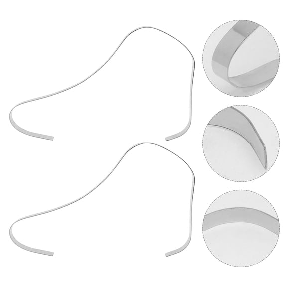ETEREAUTY 2Pcs Metal High Heel Stand Adjustable Shoe Display Stand With Scientific Design For Women