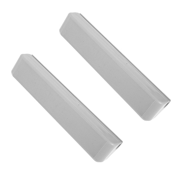 ETEREAUTY 2Pcs White PVC Kayak Seat Hook Mounting Clip for Inflatable Boats and Dinghies