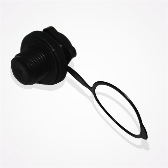 ETEREAUTY 2Pcs Portable Black Air Caps for Inflatable Boat Raft Airbed Replacement Accessory