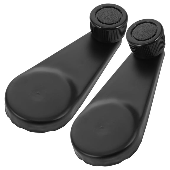 ETEREAUTY 2Pcs RV Window Crank Handle Metal Car Window Crank Handle Grey for Car Window Operation