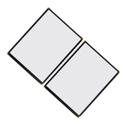 ETEREAUTY 2pcs Restaurant Menu Cover Golden Horn Pvc Waterproof Holder