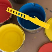 ETEREAUTY 2pcs Yellow Paint Mixing Stick For Coatings and Glue Mixing PP Even Mixing Tool