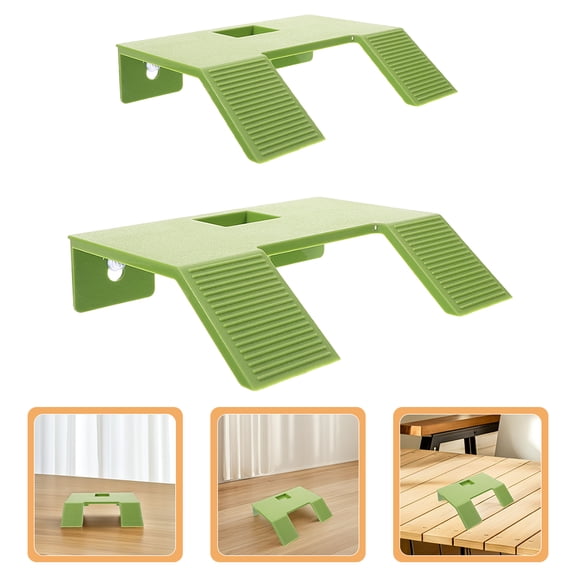 ETEREAUTY 2pcs Turtle Basking Platform ABS Floating Dock for Basking Area Use
