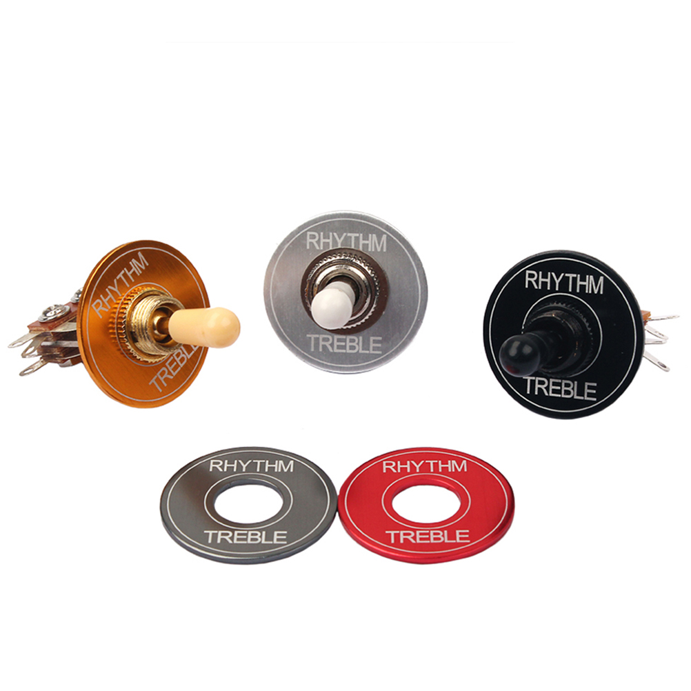 ETEREAUTY 3 Way Straight Toggle Guitar Pickup Selector for Electric