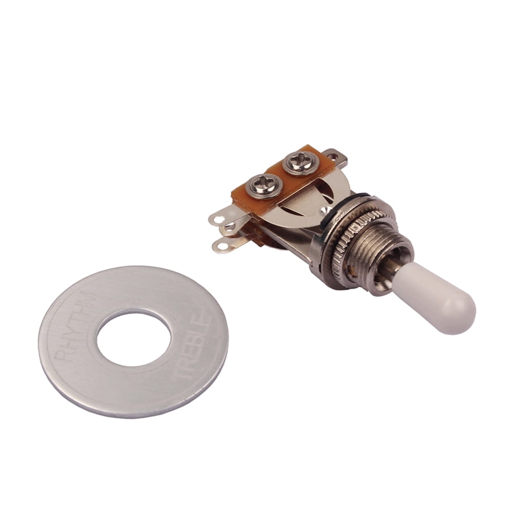 ETEREAUTY 3 Way Straight Toggle Guitar Pickup Selector for Electric