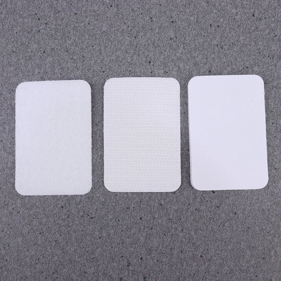 ETEREAUTY 30Pcs White Carpet Patch Anti Slip Fixer for Living Room Bedroom Bathroom