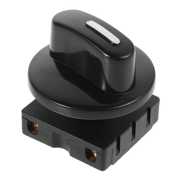 ETEREAUTY 3Pcs Black 4 Position Rotary Speed Switch Fan Heater Control Universal Voltage Compatible