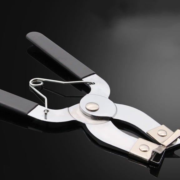 ETEREAUTY 3-Piece Small Engine Piston Compressor Pliers Set Stainless Steel for Accurate Engine Repair
