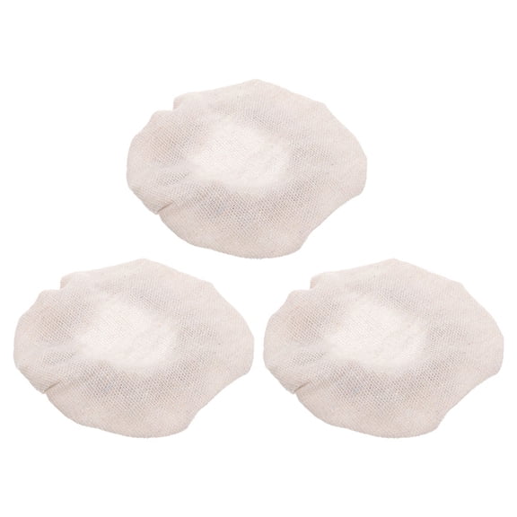 ETEREAUTY 3pcs Elastic Cloth Jar Covers Beige for Fermentation Process
