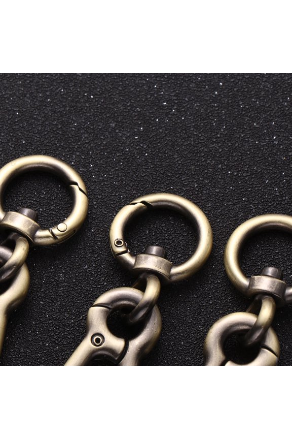 3pcs Nylon Webbing Buckle Zinc Alloy Golden Square For Backpack Use