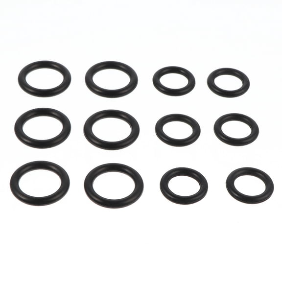 ETEREAUTY 40 Pcs Quick Connect Pressure Washer Fittings Rubber Seal Ring Sealing Maintenance Professionals