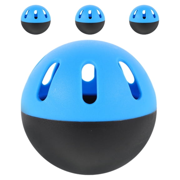 ETEREAUTY Soft Baseball Ball Practice Baseballs Blue EVA 4pcs