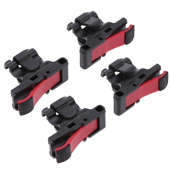 ETEREAUTY 4Pcs Mobile Game Controller Red Phone Buttons High Trigger Metal Induction for Gaming