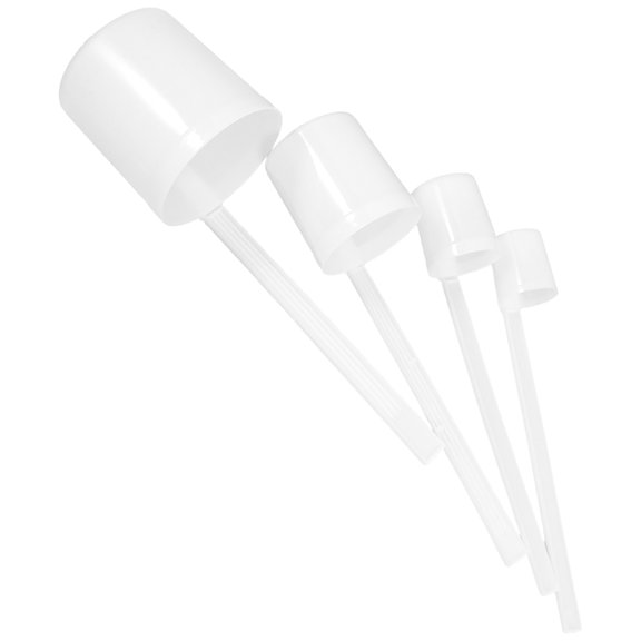 ETEREAUTY 4Pcs Plastic Pouring Ladle Long Handled for Kitchen Use and Gatherings