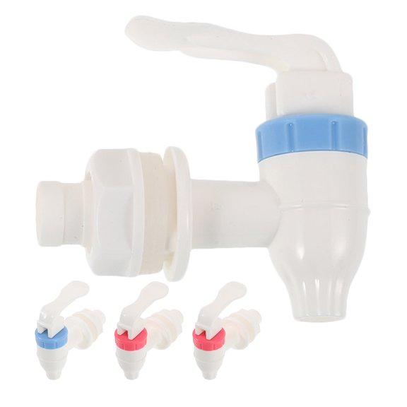 ETEREAUTY 4Pcs Plastic Water Dispenser Tap Replacement Leakproof Spigots for Beverage Dispensers