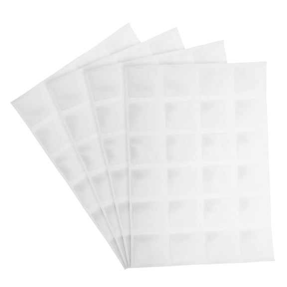 ETEREAUTY 4pcs Ice Packs For Shipping White PE Shipping Refrigeration Pack For Fruits Transport