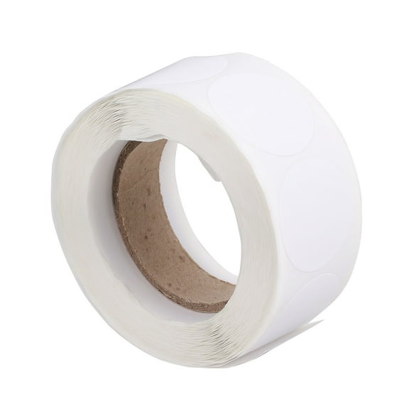 ETEREAUTY 500Pcs White Stickers for Bags Boxes and Bottles Easy Remove Adhesive Labels