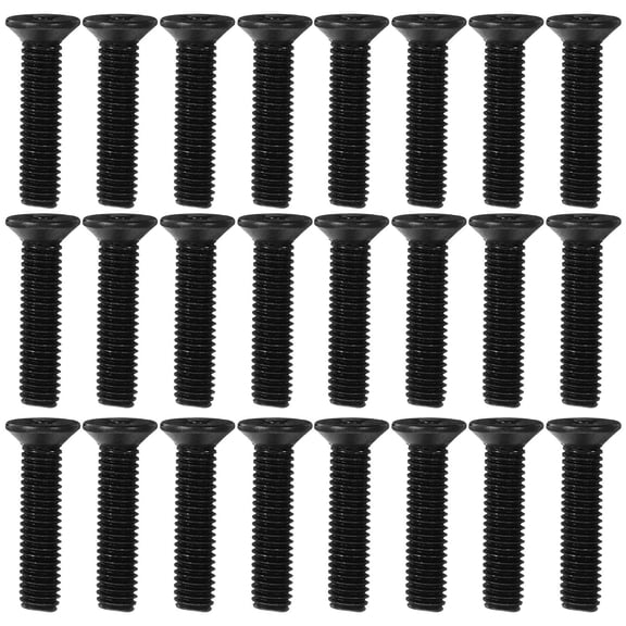 ETEREAUTY 50Pcs Flat Head Cap Screw Bolt for Drill Chuck Adapter Quick Secure Fixing